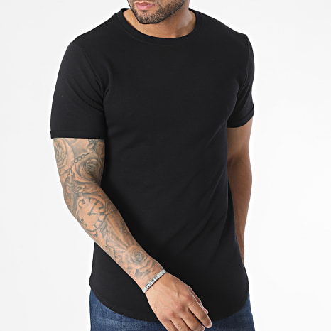 Uniplay - Lot De 2 Tee Shirts Oversize T311 Blanc Noir
