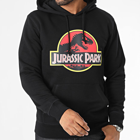 Séries TV et Films - Sweat Capuche Original Logo Noir