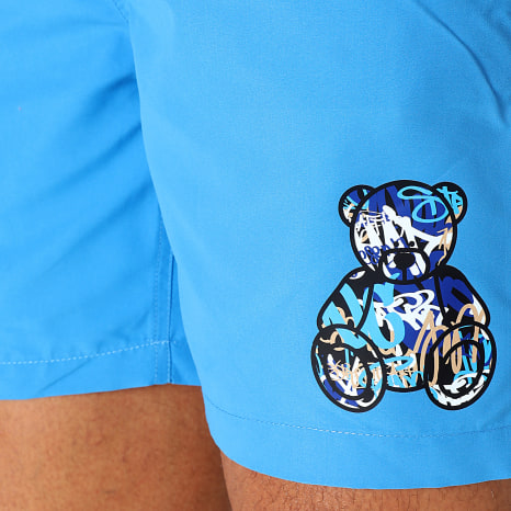 Teddy Yacht Club - Shorts de baño Essentials Art Series Azul Azul Real