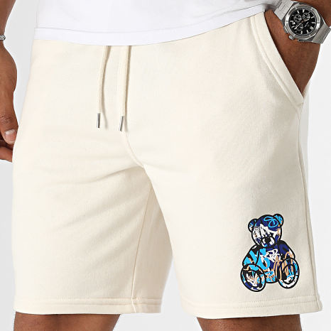 Teddy Yacht Club - Short Jogging Essentials Art Series Blue Beige