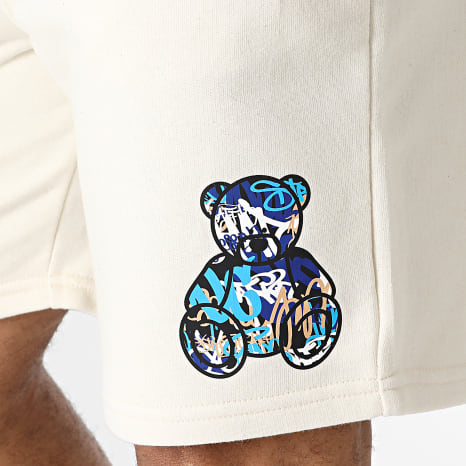 Teddy Yacht Club - Short Jogging Essentials Art Series Blue Beige