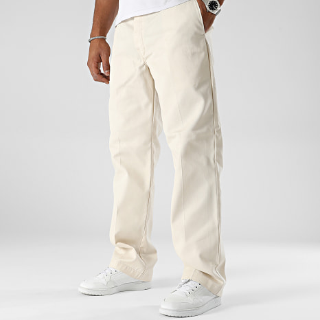 Fins de Séries - Pantalón Chino A4XK6 Blanco Crudo