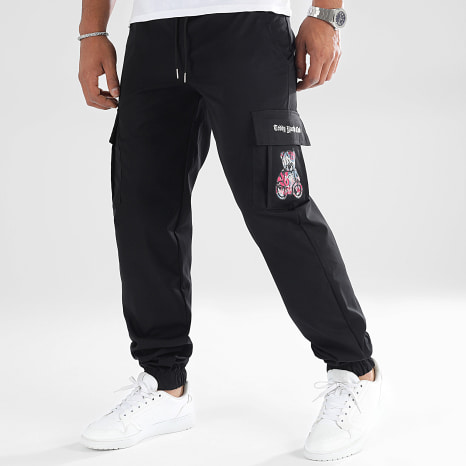 Teddy Yacht Club - Art Series Pantalón Cargo Rosa Negro