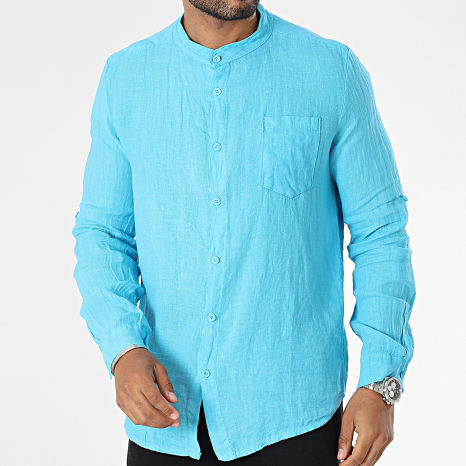 Classic Series - Chemise Manches Longues Bleu Clair