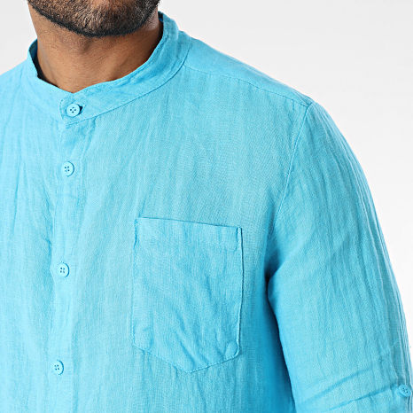 Classic Series - Chemise Manches Longues Bleu Clair