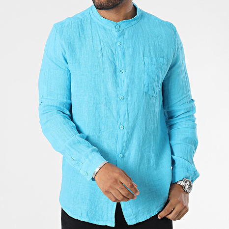 Classic Series - Chemise Manches Longues Bleu Clair
