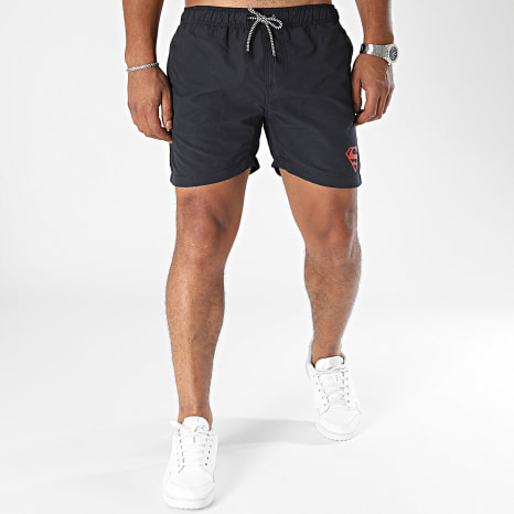Superman - Superman Logo Zwemshort Zwart Rood