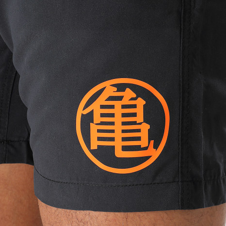 Dragon Ball Z - Kame Kanji Swim Shorts Black