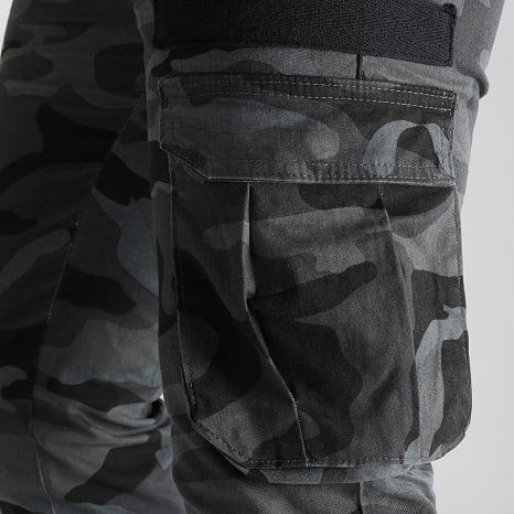 LBO - 3055 Pantalón Cargo Camuflaje Gris Carbón