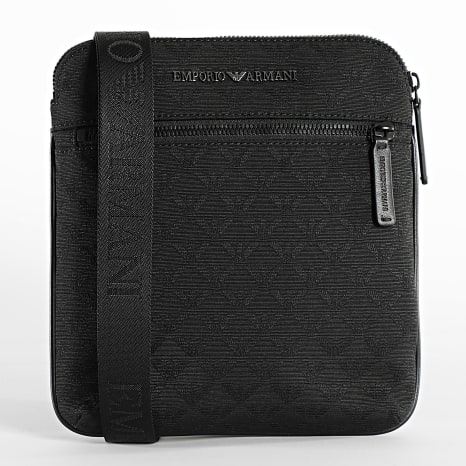 Emporio Armani - Flat Messenger Bag Y4M185 Negro