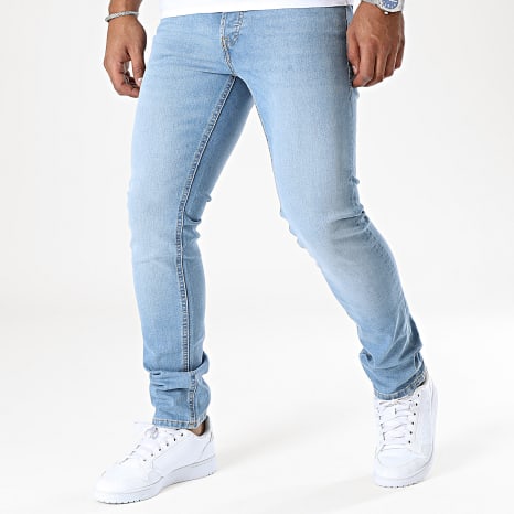 Jack And Jones - Glenn Original Blue Wash Slim Jeans