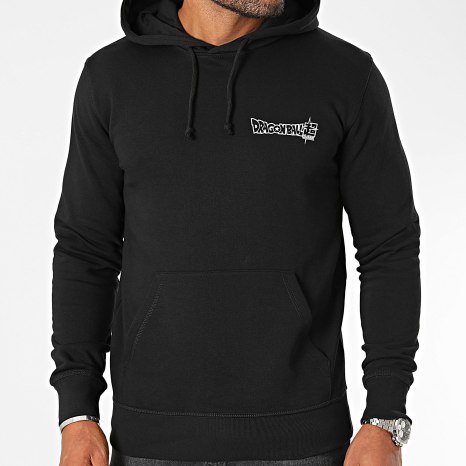 Dragon Ball Z - Sweat Capuche Back Goku Noir