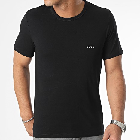 BOSS - Pack of 3 Classic T-Shirts 50475284 White Black Camel
