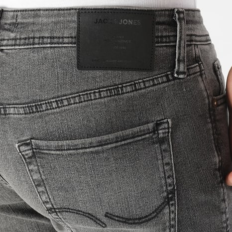 Jack And Jones - Glenn Original Slim Jeans Gris Carbón