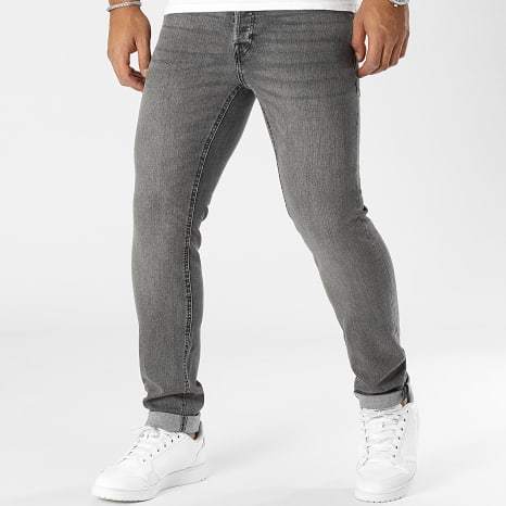 Jack And Jones - Glenn Original Slim Jeans Gris Carbón