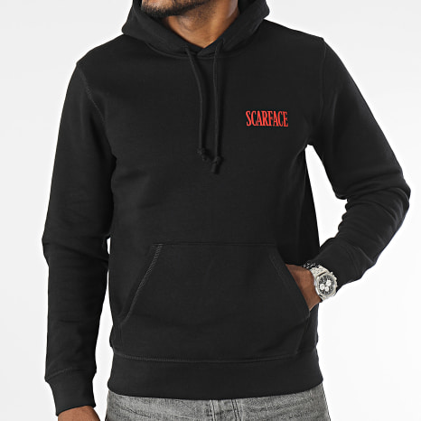 Scarface - Sweat Capuche Sitting Noir