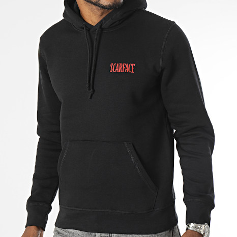 Scarface - Sweat Capuche Sitting Noir