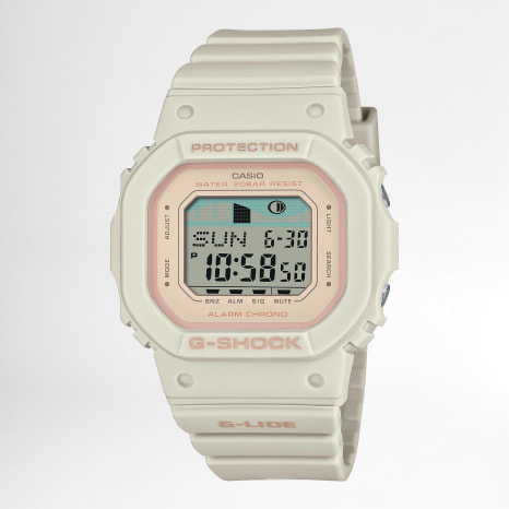 G-Shock - Montre Femme G-Shock GLX-S5600-1ER Beige