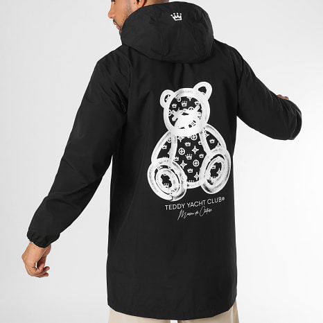 Teddy Yacht Club - Windjack Capuchon Maison De Couture Rug Zwart