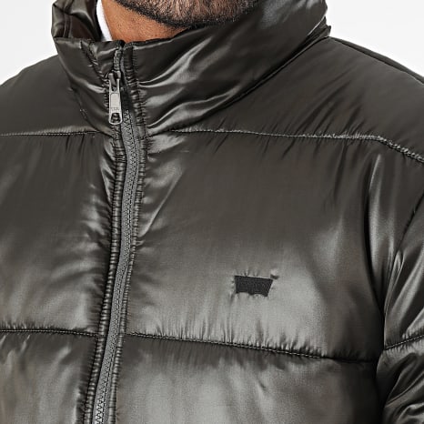 Levi's - A5640 Abrigo con capucha Gris marengo