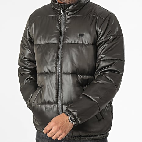 Levi's - A5640 Abrigo con capucha Gris marengo