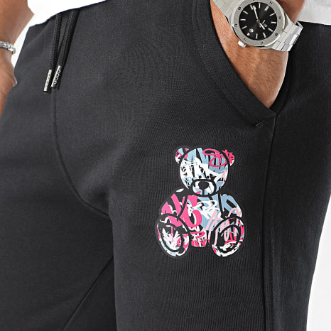 Teddy Yacht Club - Art Series Jogging Pants Pink Black