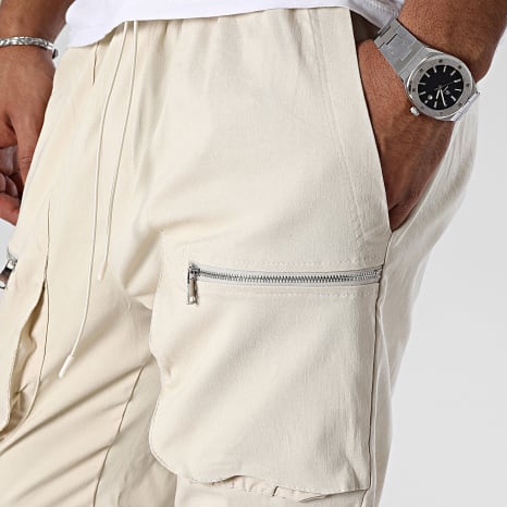 Classic Series - Pantalon Cargo Beige Clair
