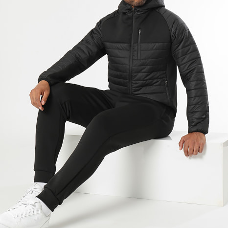 Fins de Séries - Set aus Kapuzenjacke und Jogginghose 1070 Schwarz