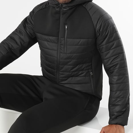 Fins de Séries - Set aus Kapuzenjacke und Jogginghose 1070 Schwarz