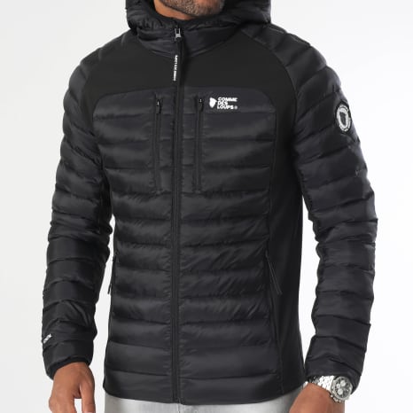 Comme Des Loups - Hooded Puffer Jacket Colorado Black