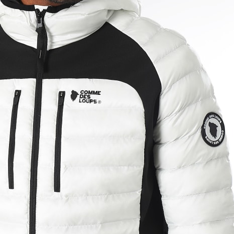 Comme Des Loups - Colorado Hooded Jacket White