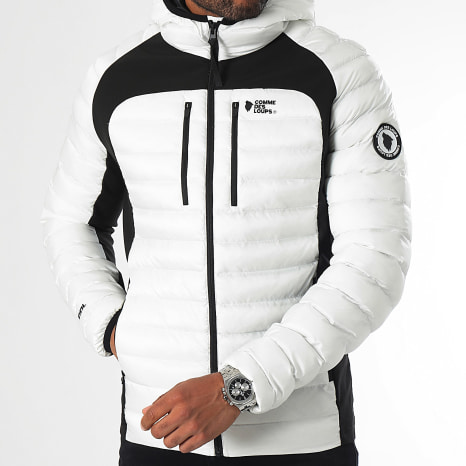 Comme Des Loups - Colorado Hooded Jacket White
