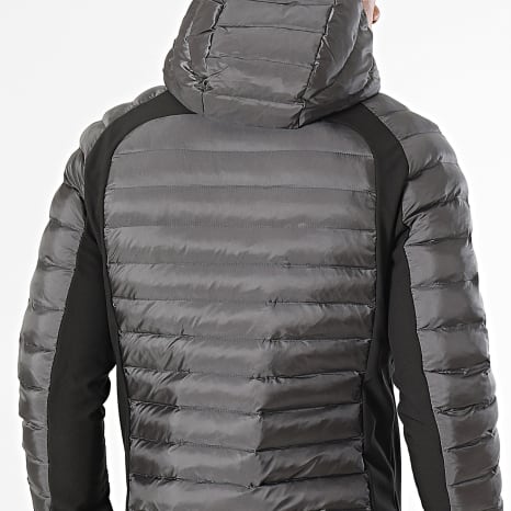 Comme Des Loups - Doudoune Capuche Colorado Gris Anthracite