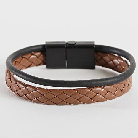 Fins de Séries - Pulsera Negro Marrón