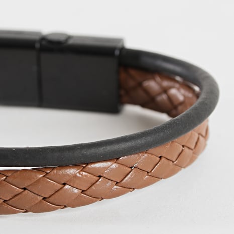 Fins de Séries - Pulsera Negro Marrón