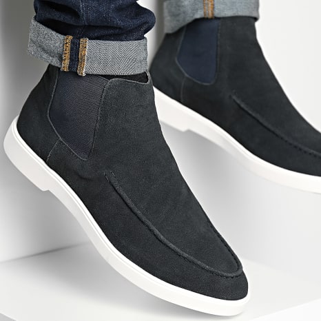 Classic Series - Botas Chelsea Azul Marino