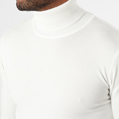 Fusional - Jersey blanco de cuello alto