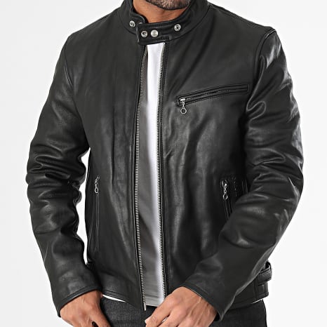 Schott NYC - LC940D Leather Jacket Black - Ryses