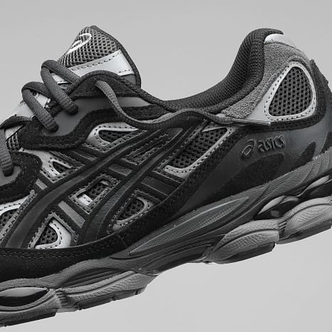 Asics - Sneakers Gel-NYC 1201A789 Grafietgrijs Zwart