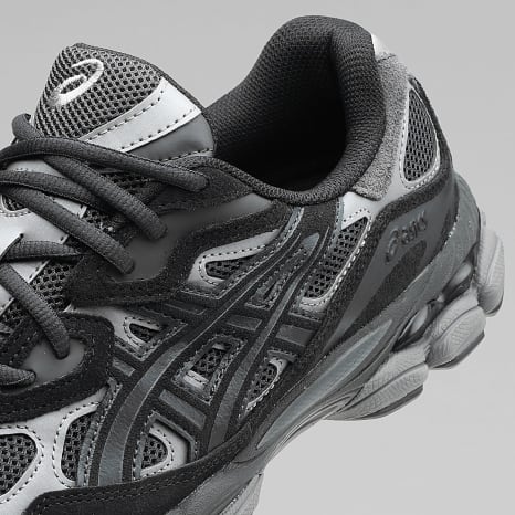 Asics - Sneakers Gel-NYC 1201A789 Grafietgrijs Zwart