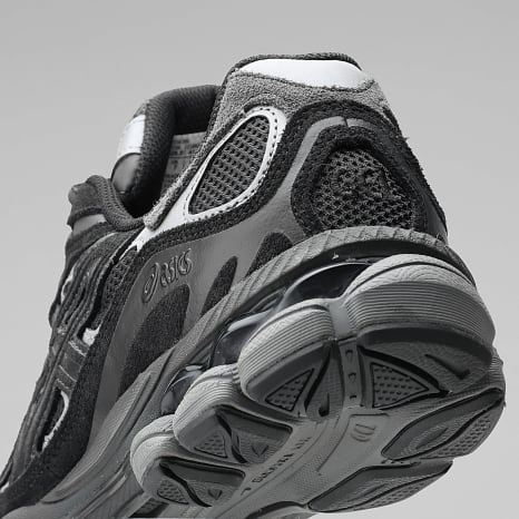 Asics - Sneakers Gel-NYC 1201A789 Grafietgrijs Zwart