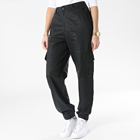 Jack And Jones - Pantalon Cargo Femme JJXX Holly Noir
