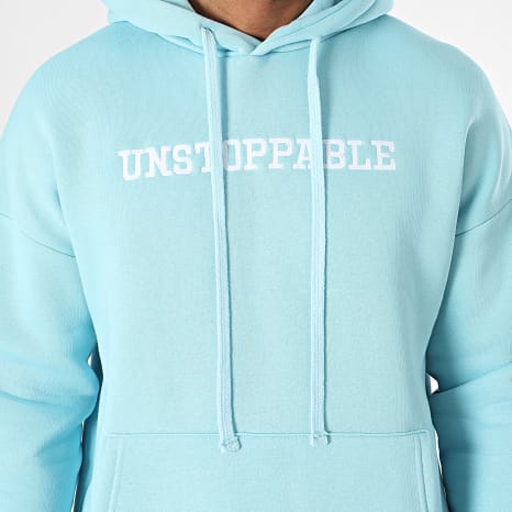 Classic Series - Sweat Capuche Bleu Clair