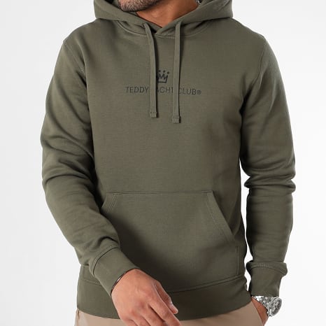 Teddy Yacht Club - Maison De Couture Rush Sudadera con Capucha Verde Caqui
