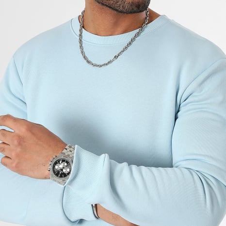 LBO - Sudadera cuello redondo 3158 Azul Celeste