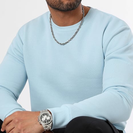 LBO - Sudadera cuello redondo 3158 Azul Celeste