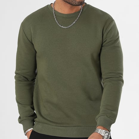LBO - Sudadera cuello redondo 3159 Verde caqui
