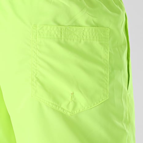 LBO - Short De Bain Uni 0300 Jaune Fluo