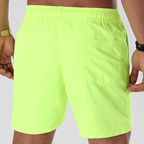 LBO - Short De Bain Uni 0300 Jaune Fluo