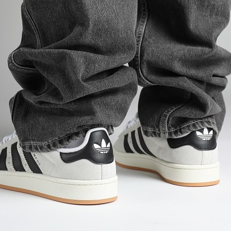 Adidas Originals - Campus 00S GY0042 Cry White Core Black Off White Sneakers